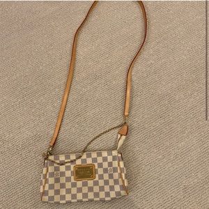 Louis Vuitton Authentic Crossbody Checked Bag